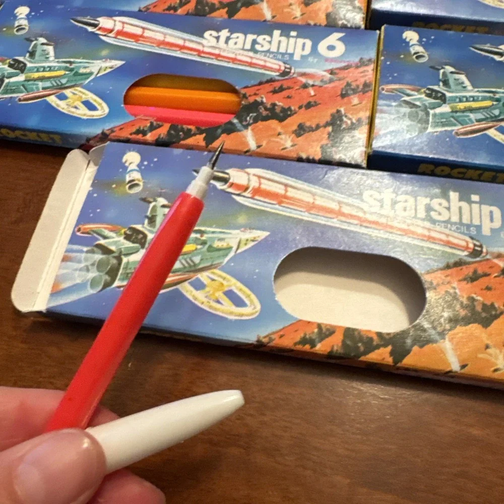 1980's Vintage Bensia Pencil Lot of 5 packs with 4 extra